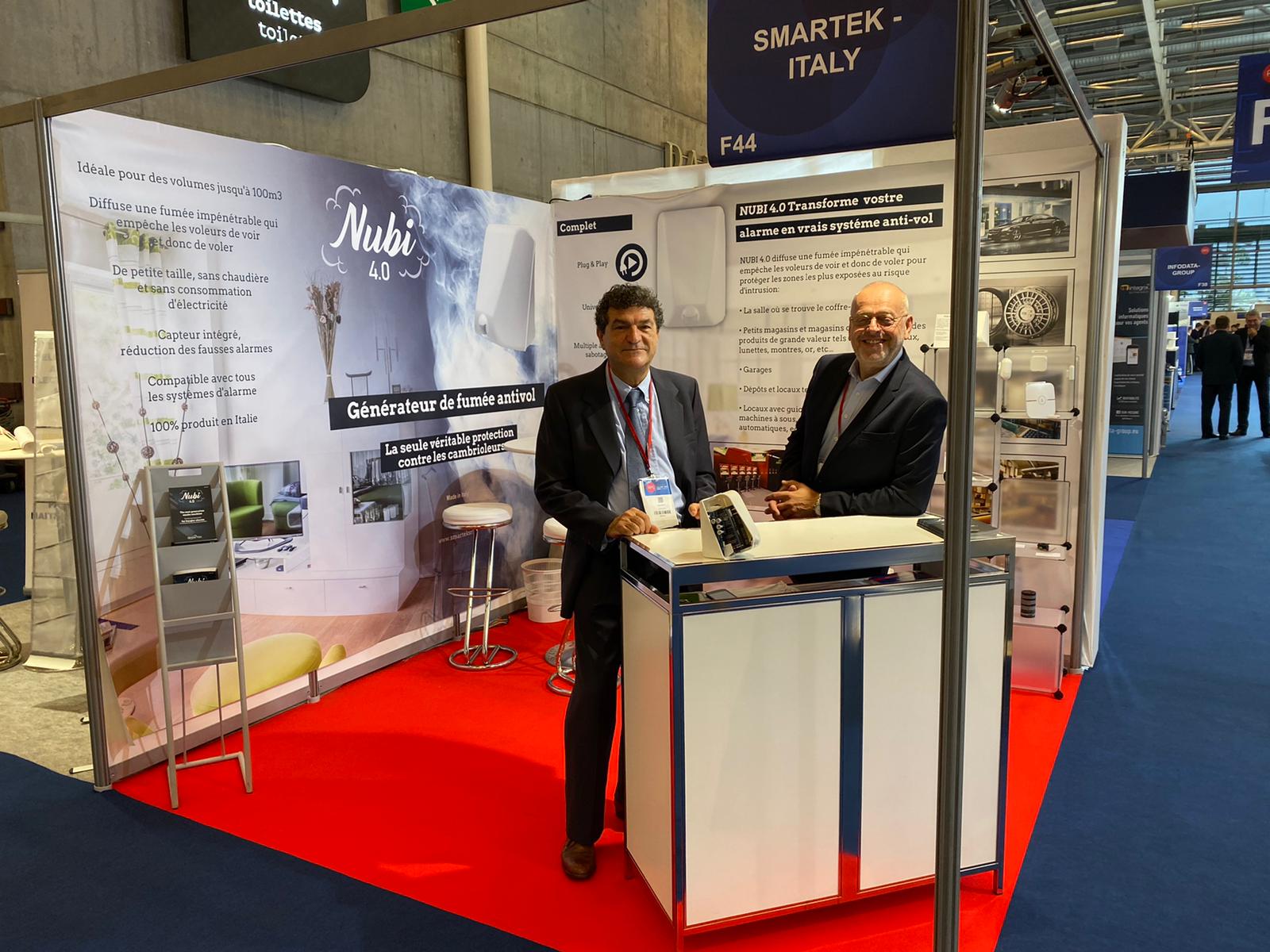 Stand Smartek alla fiera APS di Parigi 2019