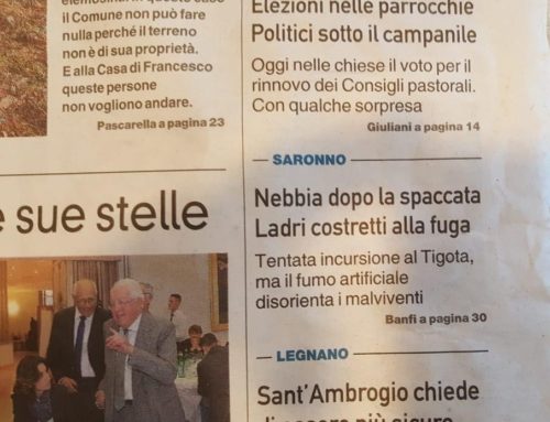 Nebbiogeno sventa furto a Saronno